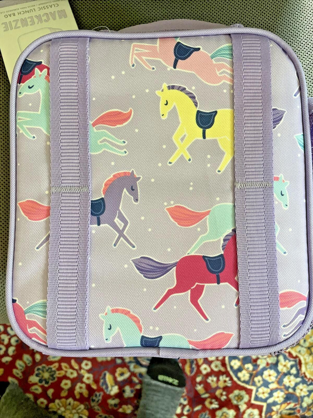 School Pottery Barn Disney Lunch Box Travel Bag +WATER unicorn girl gift ?? .