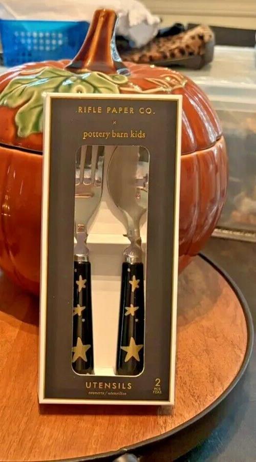 Pottery Barn School holiday Star batman hero Utensil gift party kid disney set