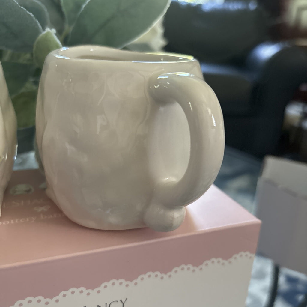 pottery barn Mug Love Shack tea party holiday gift Disney kid bunny Easter SET n
