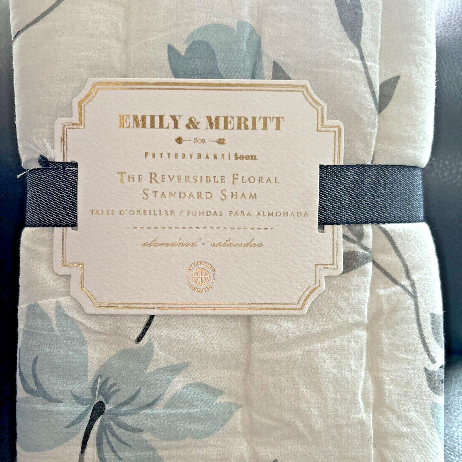 Pottery Barn Disney Pillow SHAM floral Emily Meritt holiday wedding gift teen [