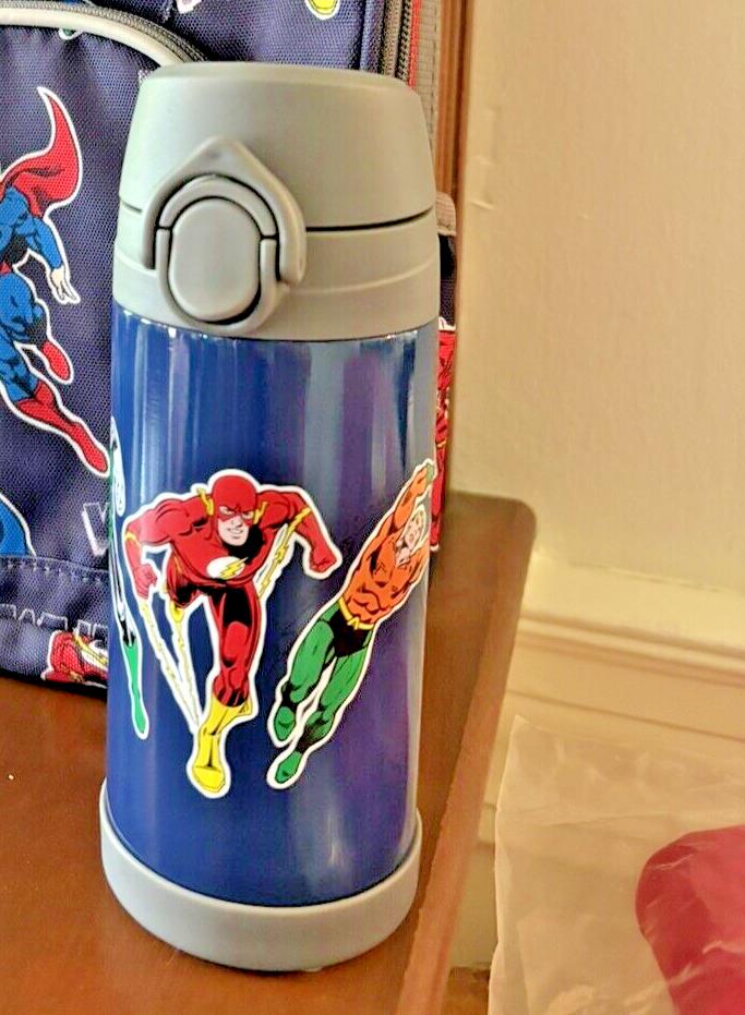 Pottery Barn school LARGE BACKPACK LUNCH WATER UTENSIL Marvel Avengers travel  .