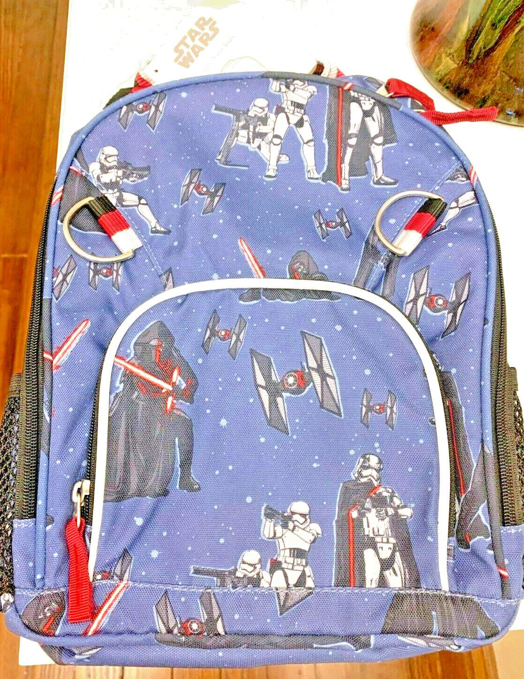 Pottery Barn School Disney STAR WARS Kylo Ren BACKPACK +Water travel Bag ?? .