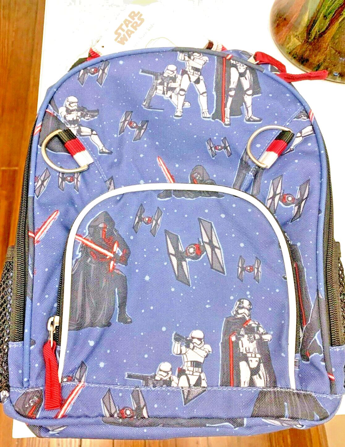 Pottery Barn School Disney STAR WARS Kylo Ren BACKPACK +Water travel Bag ?? .