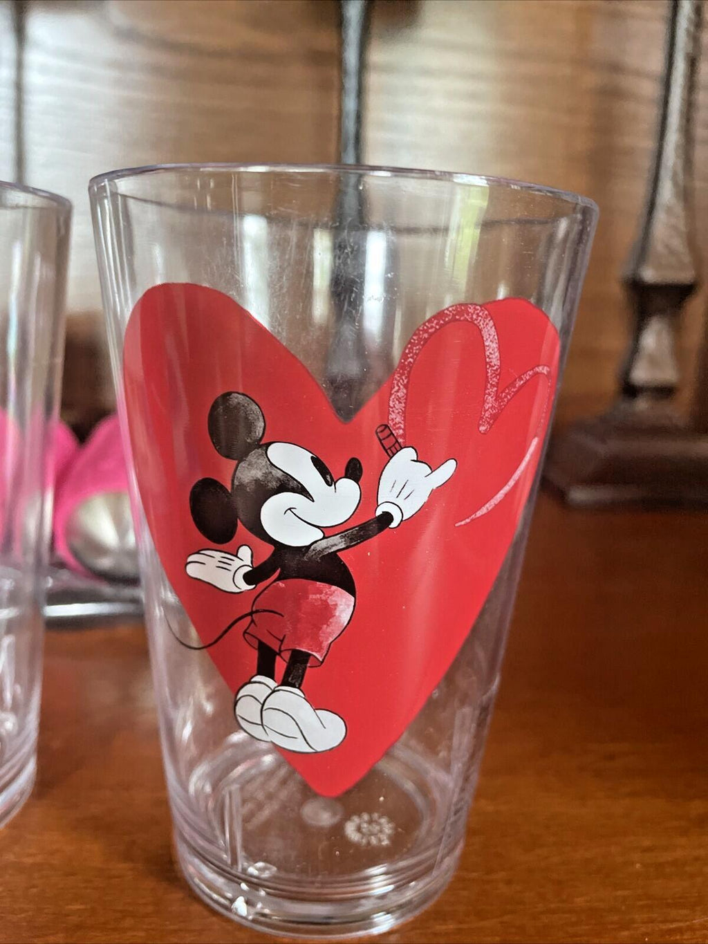 Disney Pottery Barn Mickey Mouse cup Holiday gift school lunch kid Star SET 2