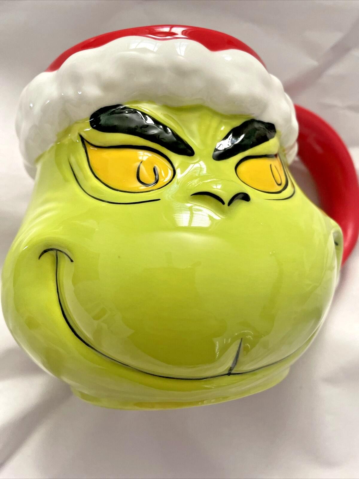 pottery barn Grinch Christmas holiday gift Williams sonoma cup Mug Party Santa "