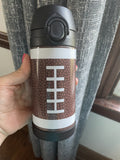 School Disney Football Pottery barn holiday WATER BOTTLE sport NFL party gift  .