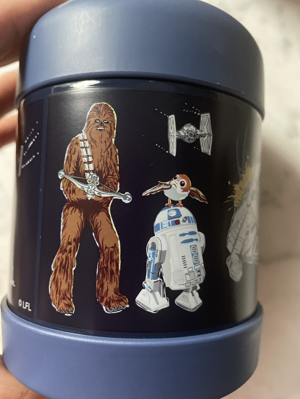 School Pottery Barn STAR WAR LUNCH BOX bag+Water Bottle+ droid Disney gift .