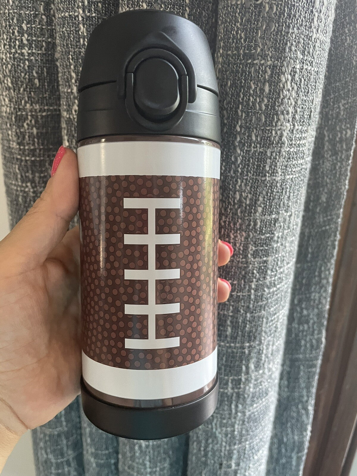 School Disney Football Pottery barn holiday WATER BOTTLE sport NFL party gift  .