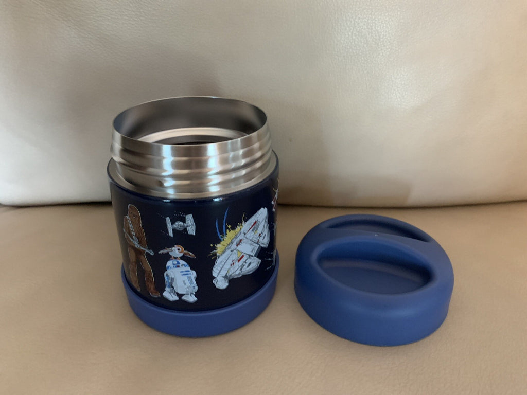 School Pottery Barn STAR WAR LUNCH BOX bag+Water Bottle+ droid Disney gift .