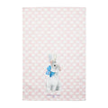 Mackenzie-Childs kitchen hand towel Plaid Bunny Rabbit Check Holiday gift mom