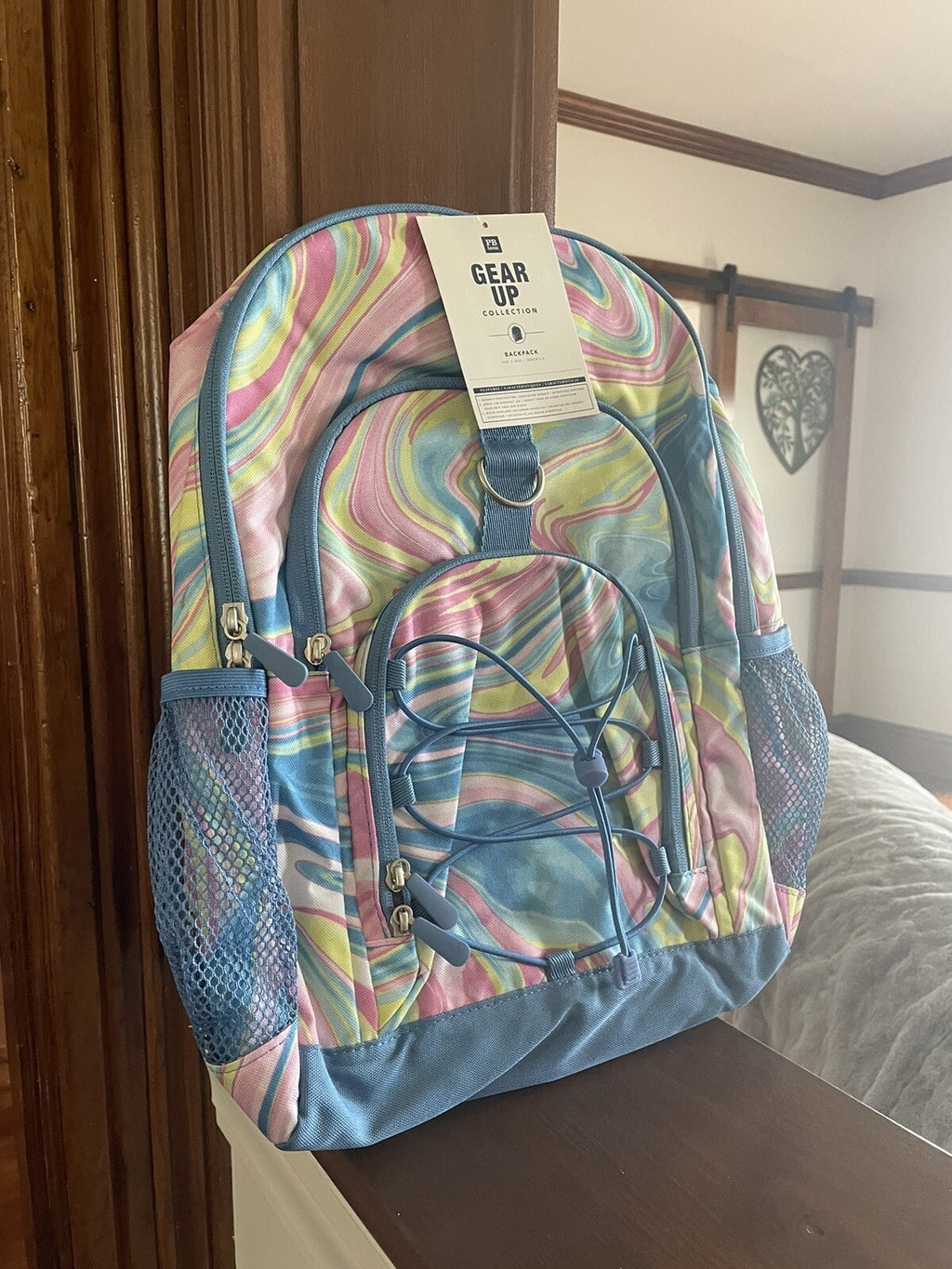 Pottery Barn school DisneY LARGE backpack +Lunch box bag teen holiday gift kid .