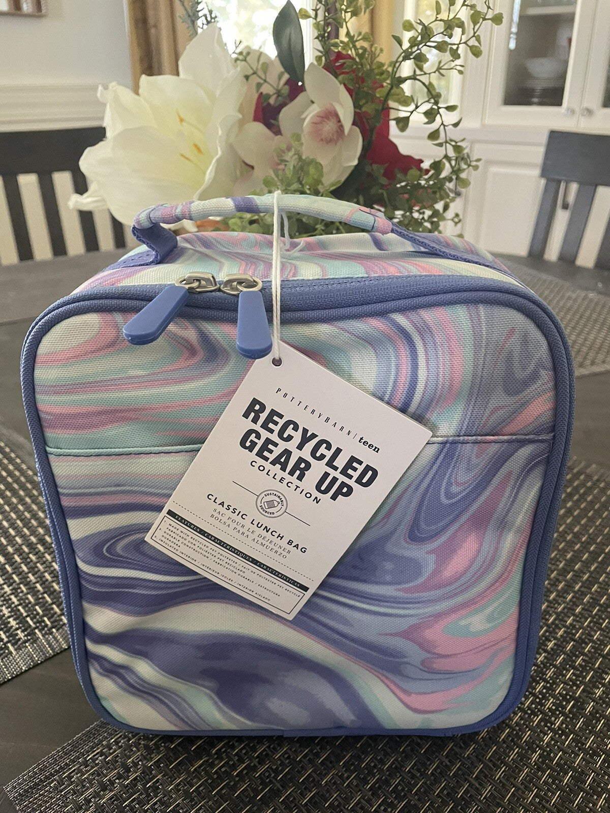 Pottery Barn school DisneY LARGE backpack +Lunch box bag teen holiday gift kid .