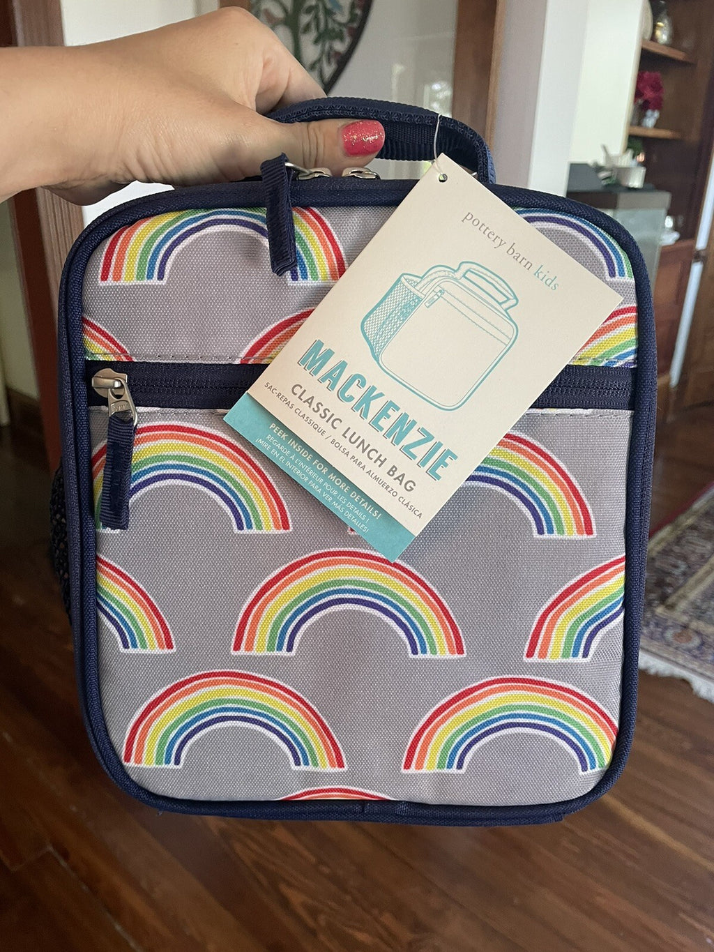 Pottery Barn school LUNCH BOX BAG  Butterfly + Water Bottle Disney Princess ?? /