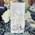 pottery barn Hand Kitchen bath towel Holiday Snoopy birthday gift party SET 2