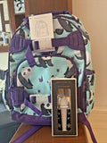 Pottery Barn kids school Disney BACKPACK Panda +Utensil Set TRAVEL ?? girl .