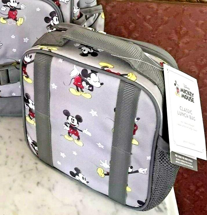 Pottery barn Lunch box MICKEY MOUSE school Utensil Set holiday Disney Birthday h