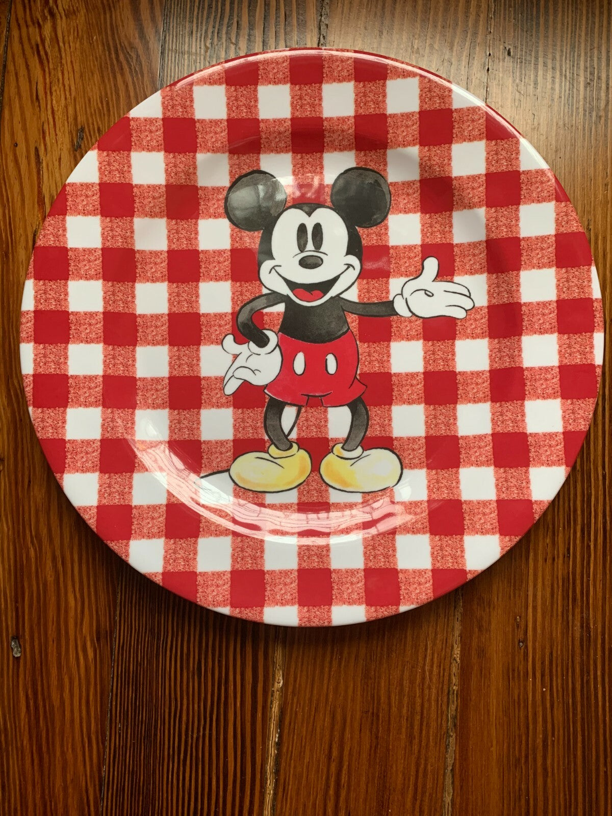 Pottery Barn Mickey Mouse holiday party Dinner Set Plate Mat gift Kid birthday