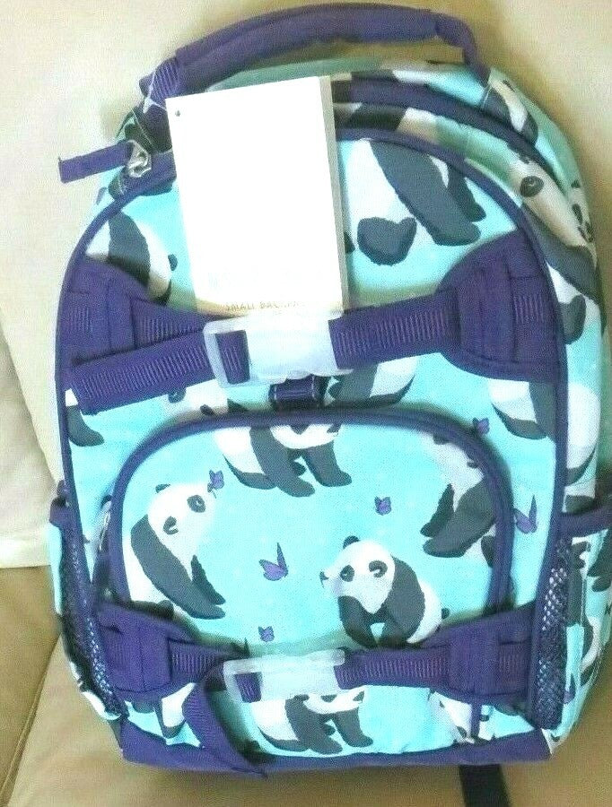 Pottery Barn kids school Disney BACKPACK Panda +Utensil Set TRAVEL ?? girl .