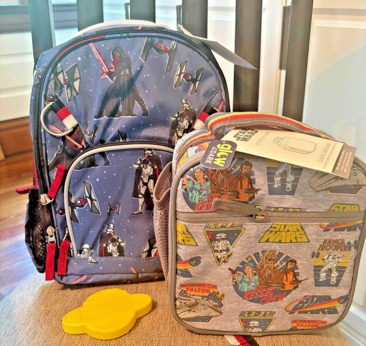 Pottery Barn School STAR WARS BACKPACK LUNCH Disney Solo Travel Bag SET ??.