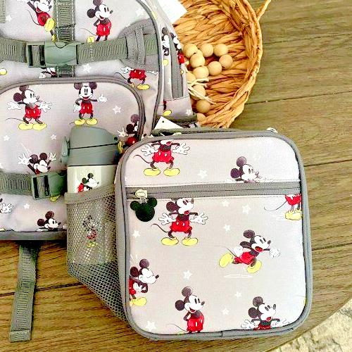 Pottery barn Lunch box MICKEY MOUSE school Utensil Set holiday Disney Birthday h