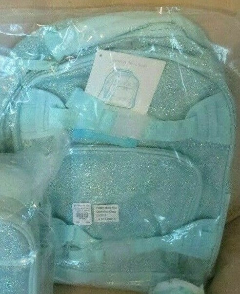 Pottery Barn school Disney Backpack Glitter girl gift princess Frozen travel .