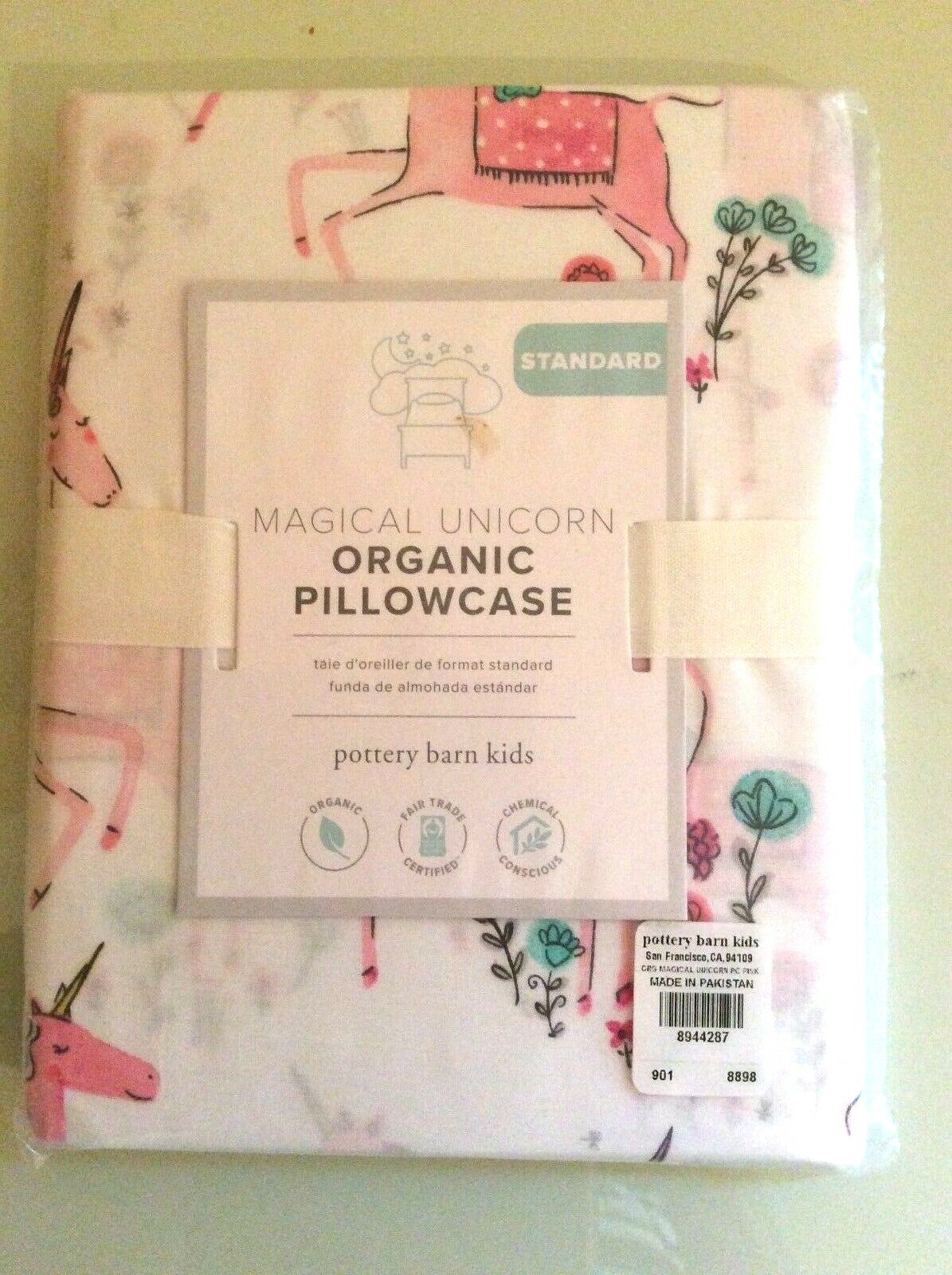 Pottery Barn Holiday Unicorn horse princess School Disney girl disney bed ?? "