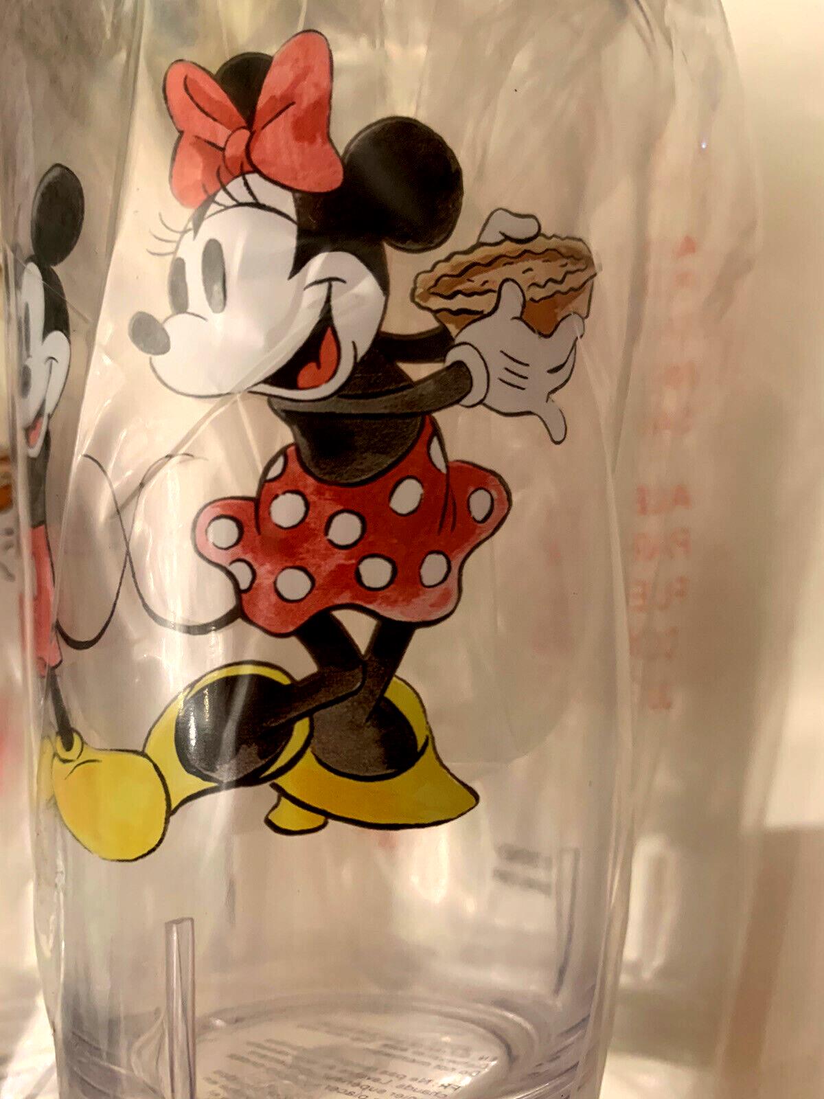 Disney Mickey Mouse holiday Pottery Barn Cup Thanksgiving school kid party SET 2