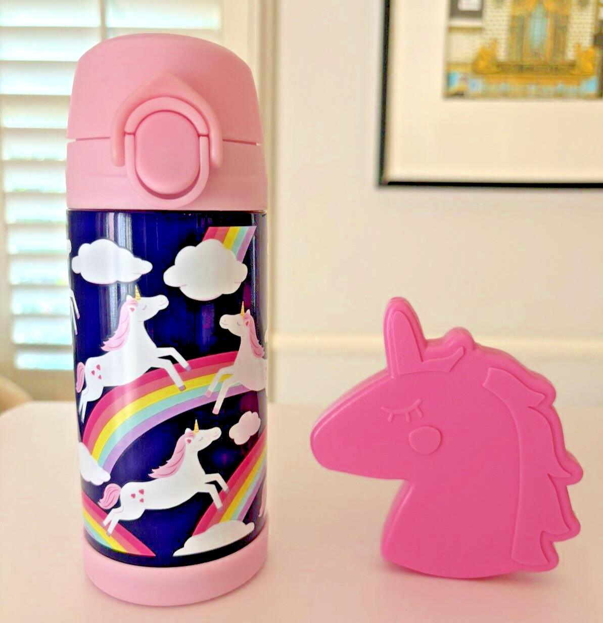 Pottery Barn School Disney Unicorn girl Lunch Rainbow Water Travel BAG pre k =