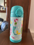 Pottery barn School Disney WATER BOTTLE mermaid princess Gift beach pre-k ,