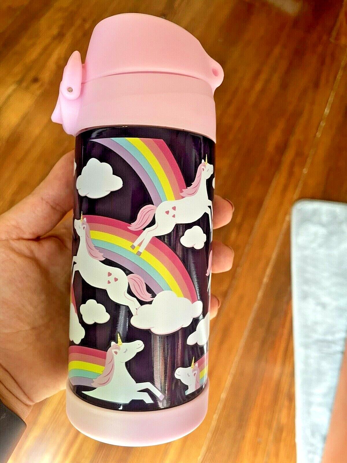 Pottery Barn School Disney Unicorn girl Lunch Rainbow Water Travel BAG pre k =