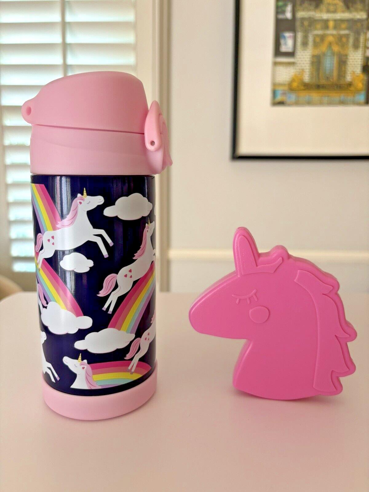 Pottery Barn School Disney Unicorn girl Lunch Rainbow Water Travel BAG pre k =