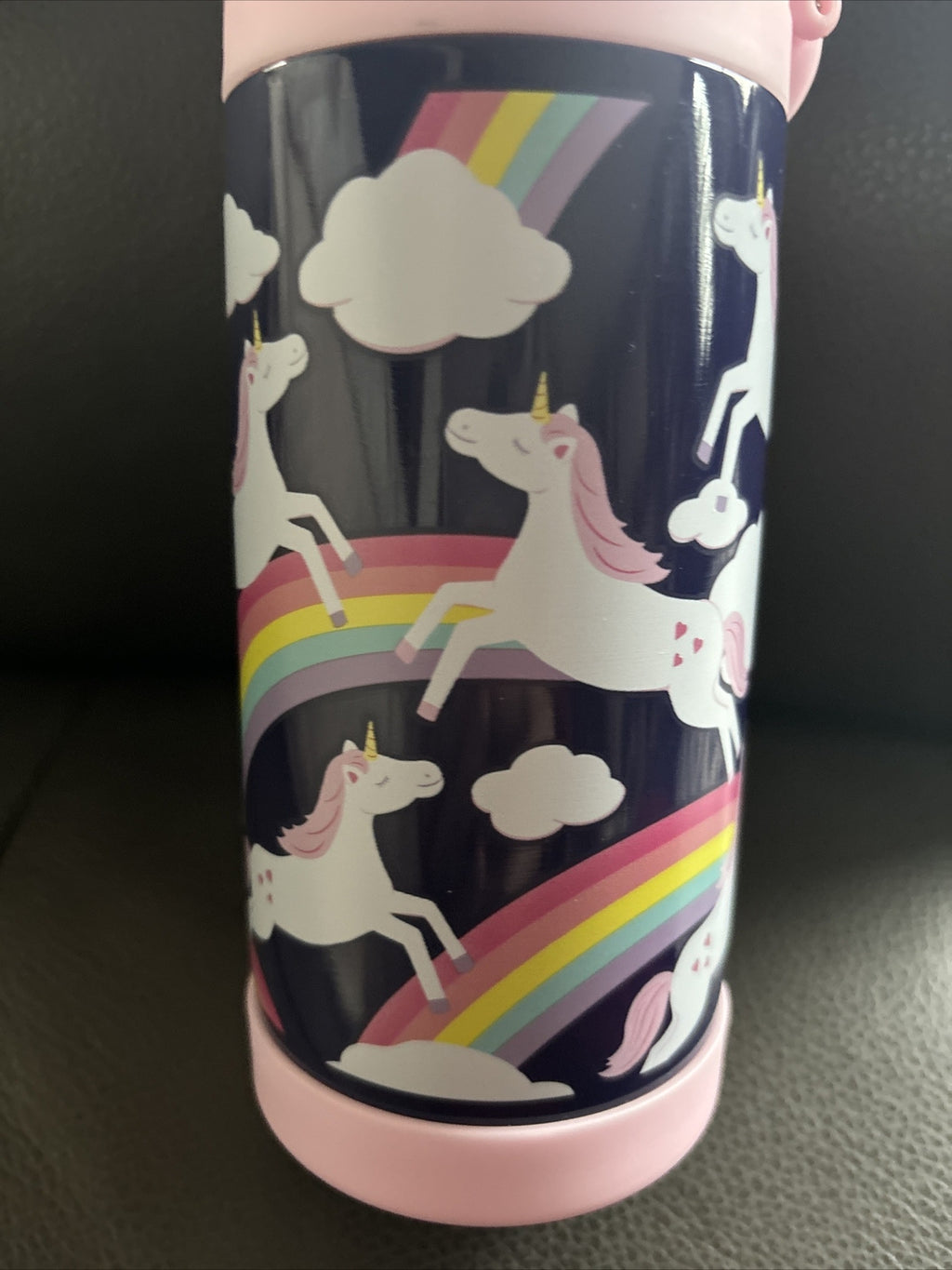 Pottery Barn School Disney Unicorn girl Lunch Rainbow Water Travel BAG pre k =