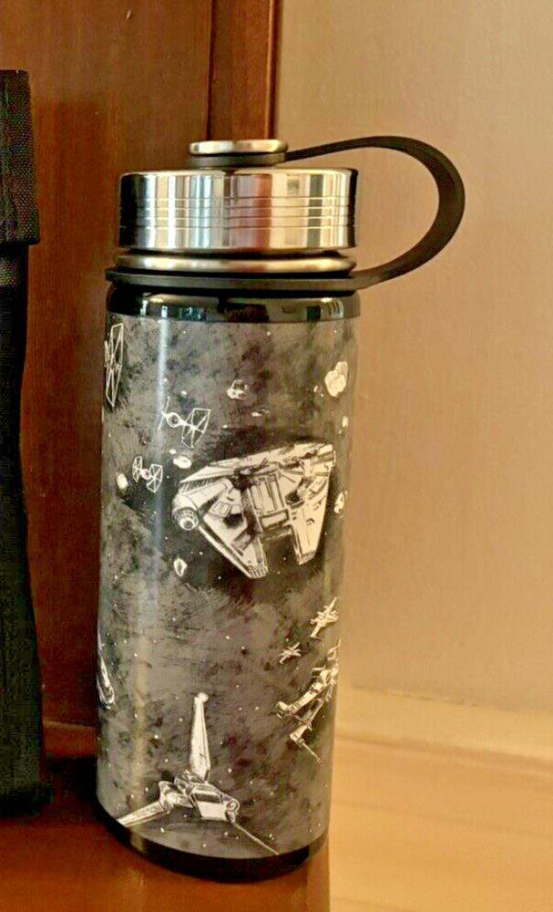 School Pottery barn STAR WARS TRek Water +Lunch box bag Set Solo Grogu boy ?? ,