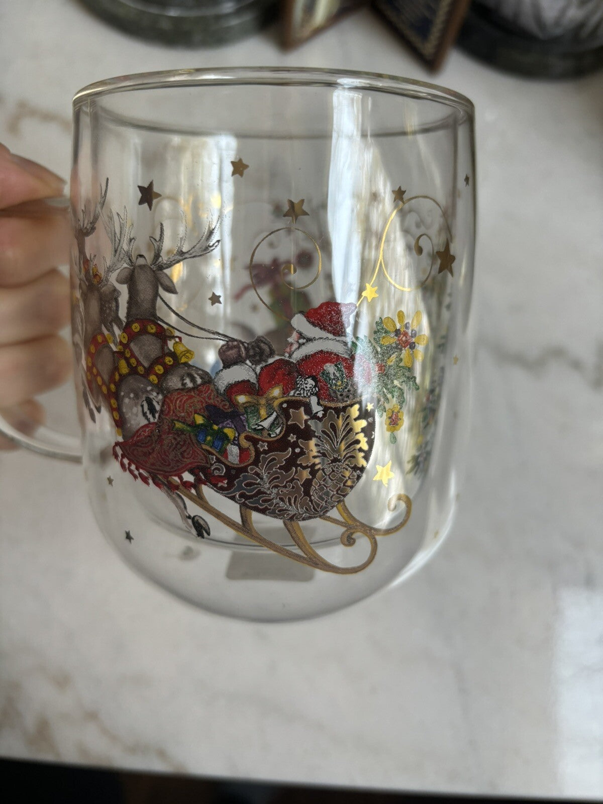 Disney Mug Williams sonoma Christmas TWas Night mug holiday gift pottery barn a