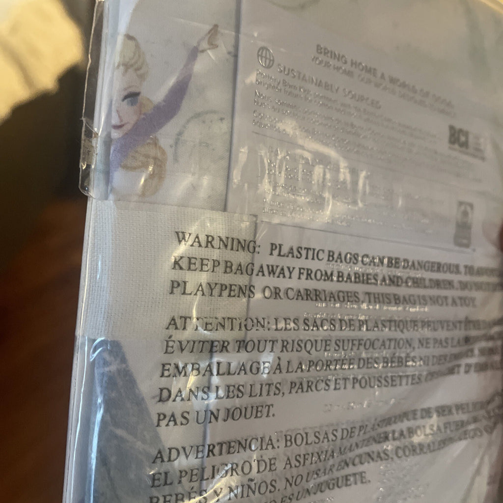 Disney Pottery Barn Frozen pillowcase princess Elsa Olaf holiday gift girl y