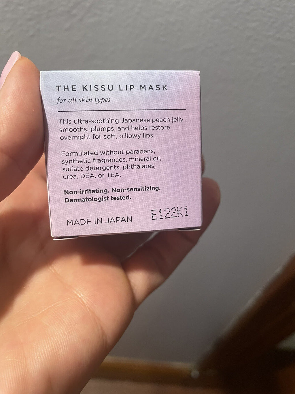 Tatcha Kiss Mask lip + Sample beauty travel party Birthday Teen holiday school =