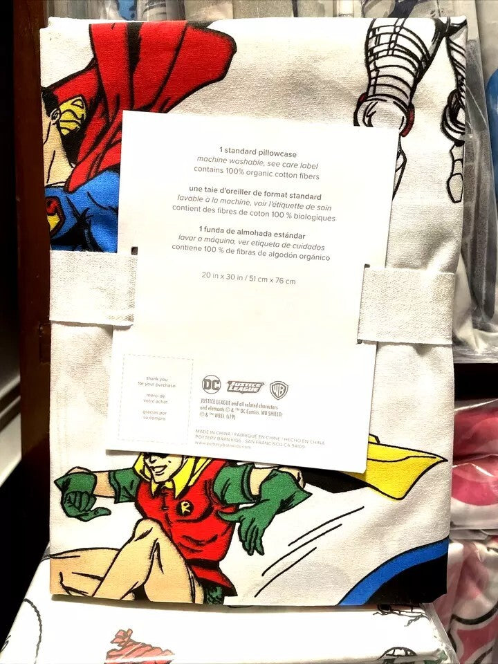 Pottery barn kids Marvel Avengers Disney Superman comics Batman superhero boy -