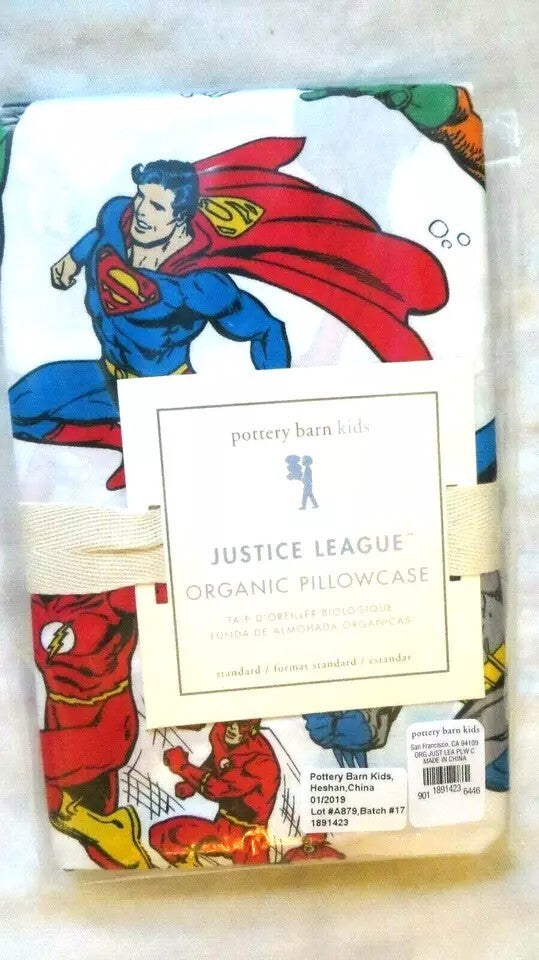 Pottery barn kids Marvel Avengers Disney Superman comics Batman superhero boy -