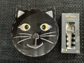 Pottery Barn Halloween Plate Utensil SET Holiday party school black cat Disney 1