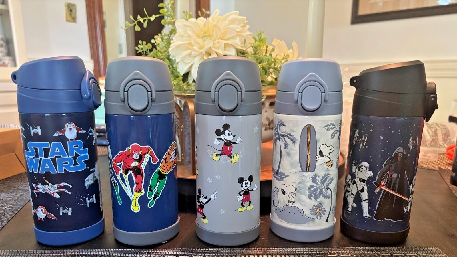 Pottery Barn School Lunch Disney Snoopy Mickey Star Wars WATER travel Marvel .
