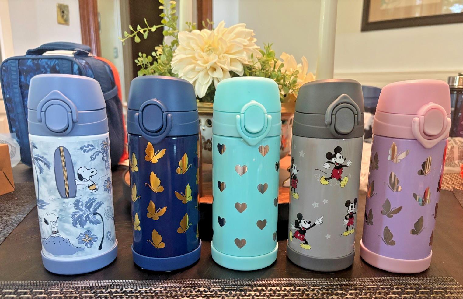 Pottery Barn School Lunch Disney Snoopy Mickey Star Wars WATER travel Marvel .