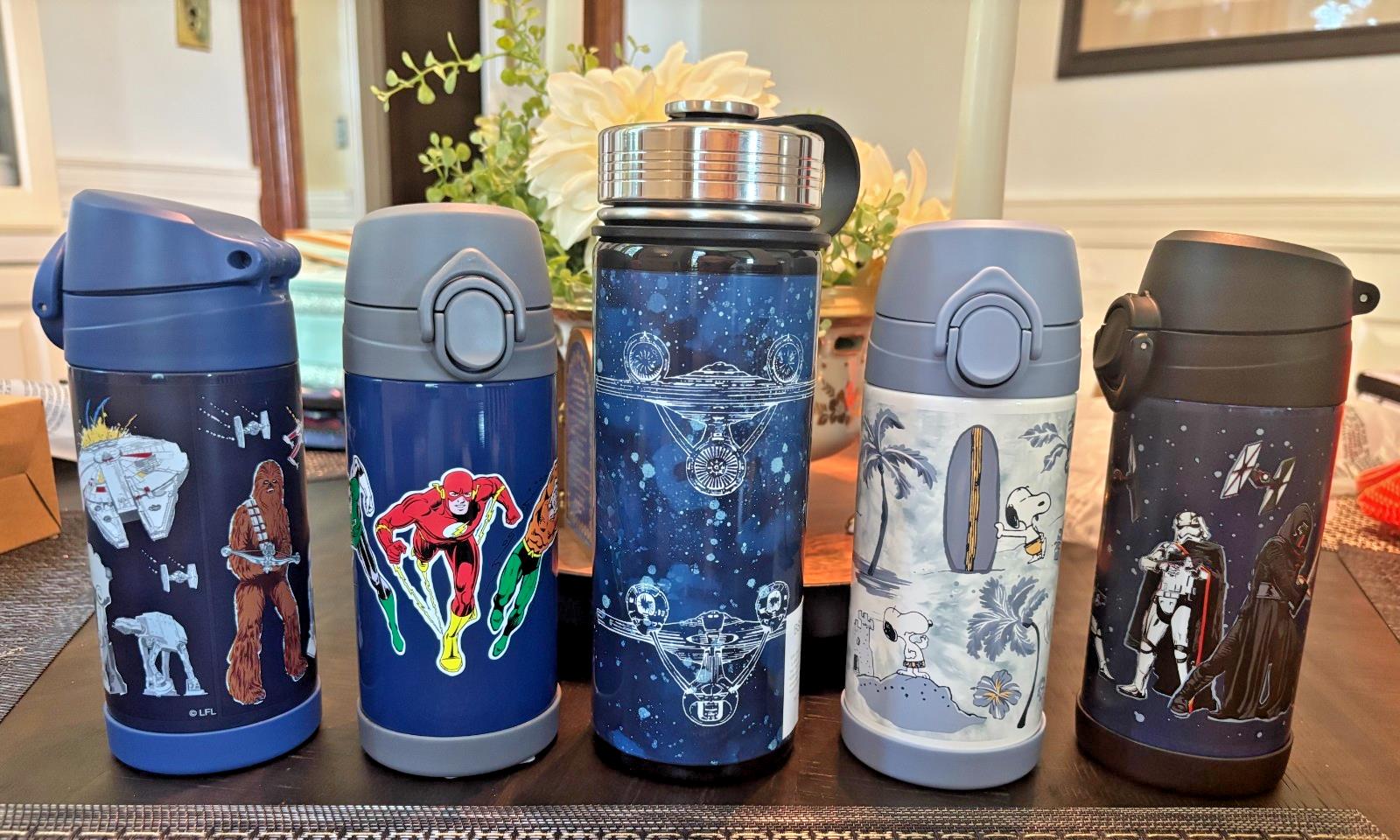 Pottery Barn School Lunch Disney Snoopy Mickey Star Wars WATER travel Marvel .
