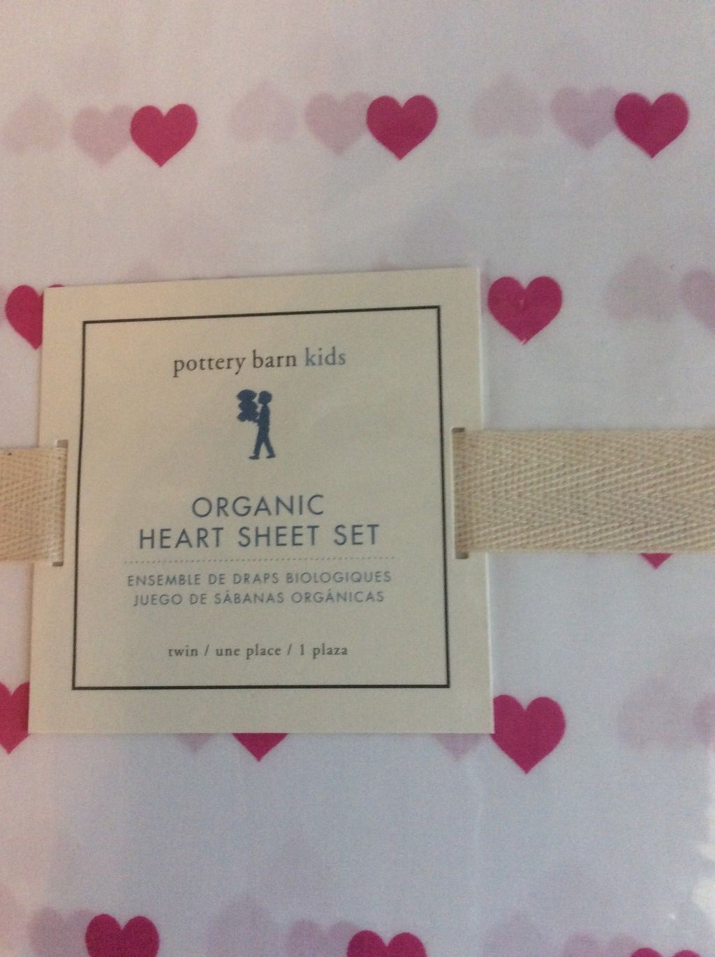 Pottery Barn Disney heart princess holiday birthday gift school SHEET SET .