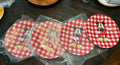 Disney Mickey Mouse Pottery Barn Plate Charger Holiday Christmas peanuts SET 4 [