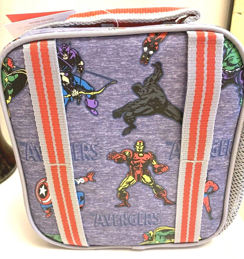 Pottery Barn School Disney Marvel LUNCH Travel BAG Avengers superhero Boy Thor ,