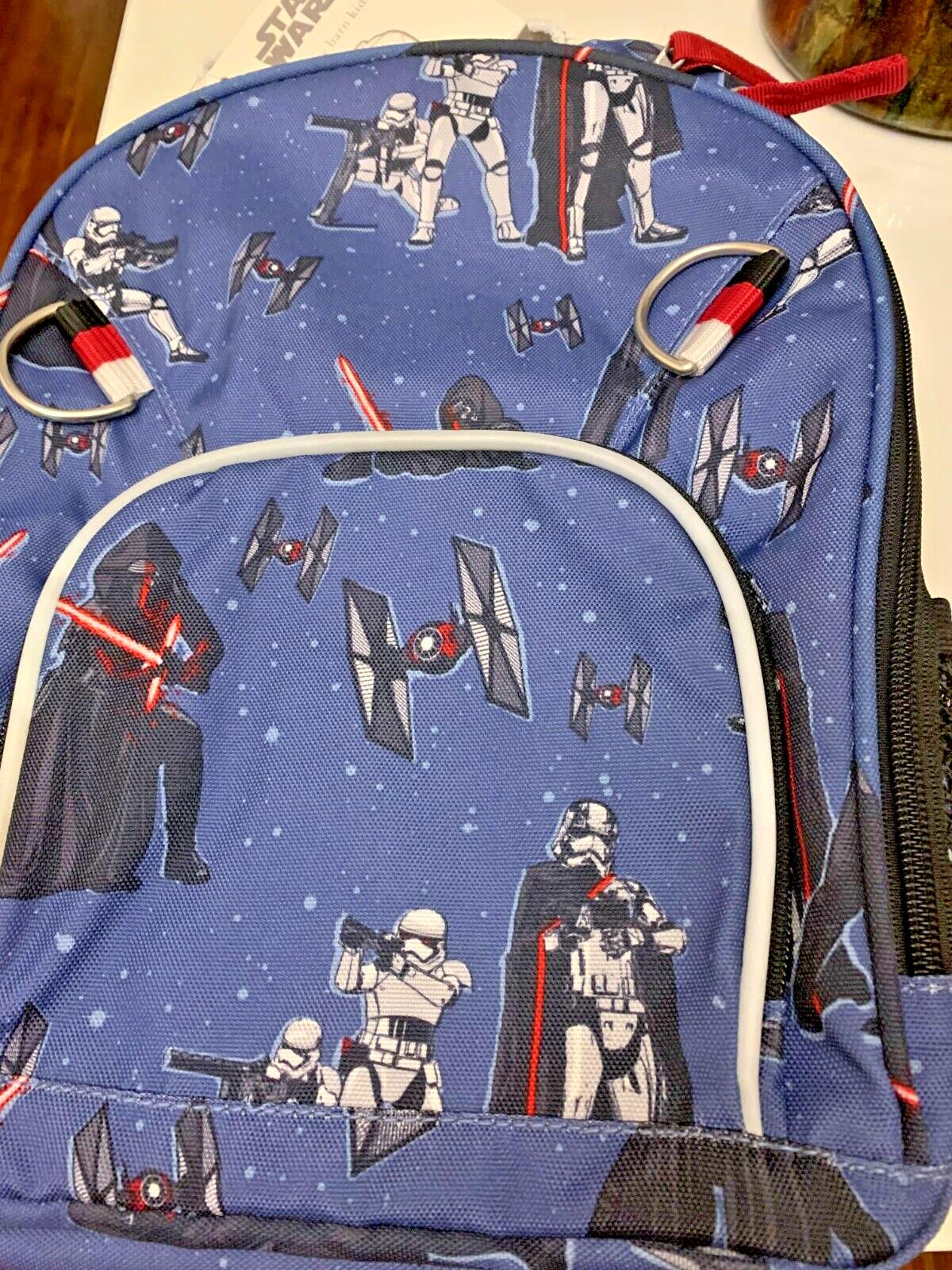Pottery Barn School STAR WARS BACKPACK Solo+Lunch Box Bag+Water bottle Jedi ?? n