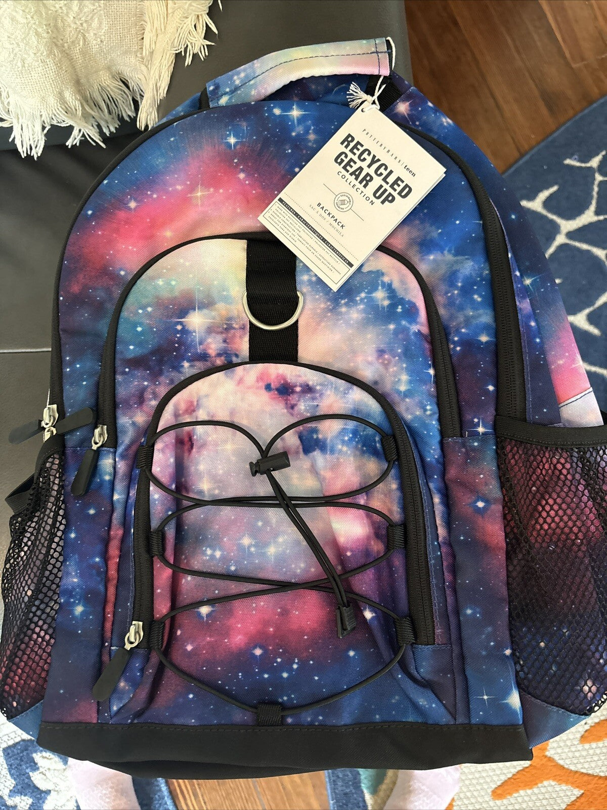 school Pottery barn LARGE BACKPACK Disney Galaxy Supernova space star war n