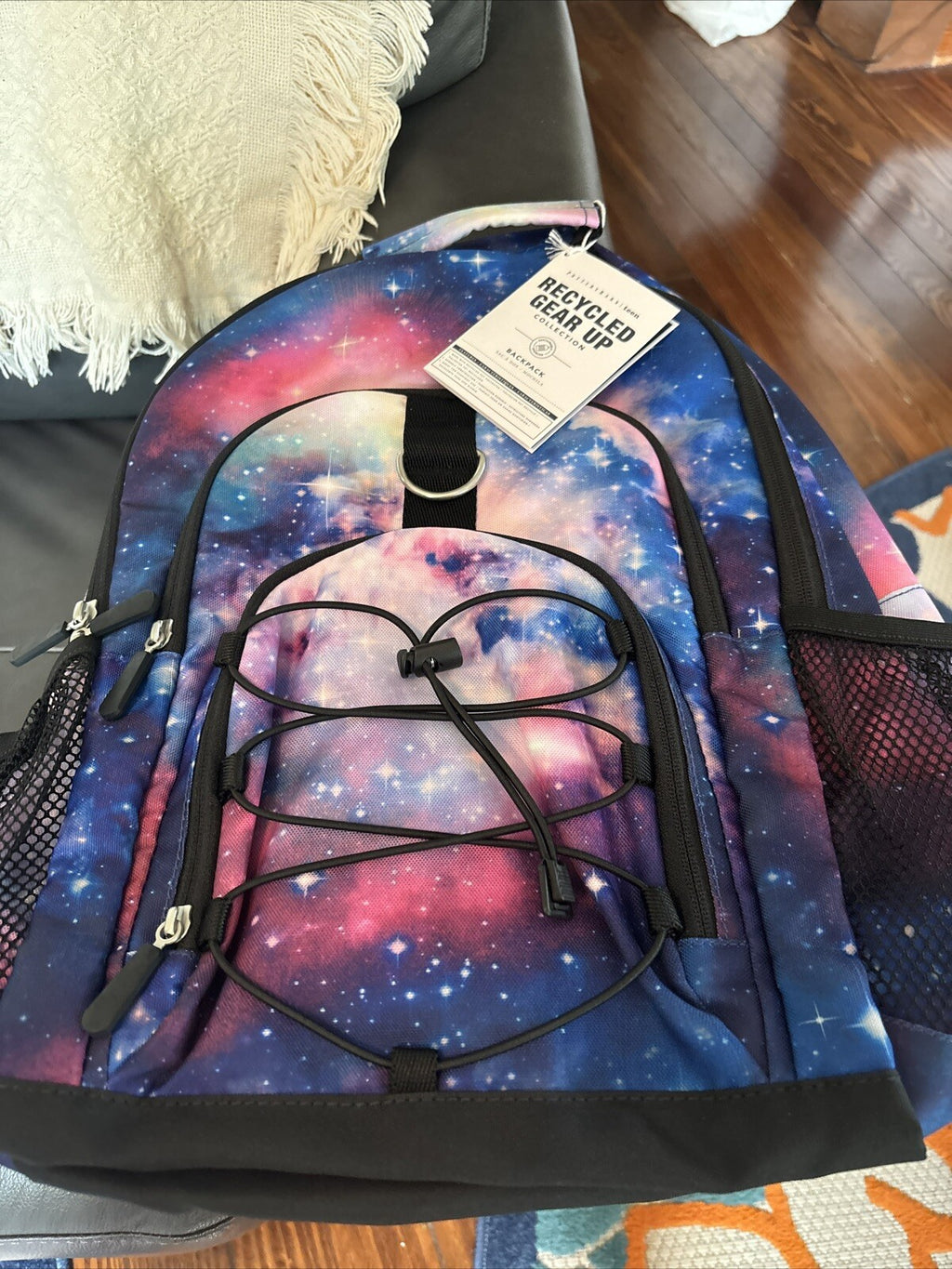school Pottery barn LARGE BACKPACK Disney Galaxy Supernova space star war n