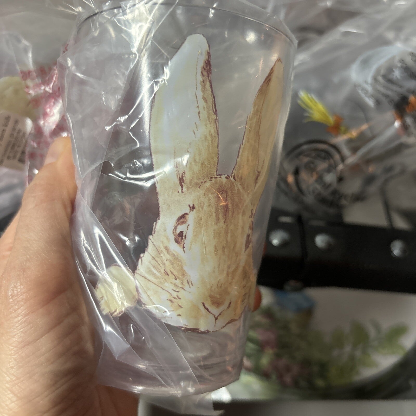 Disney Pottery barn Peter Rabbit bunny cup Easter holiday gift party garden m