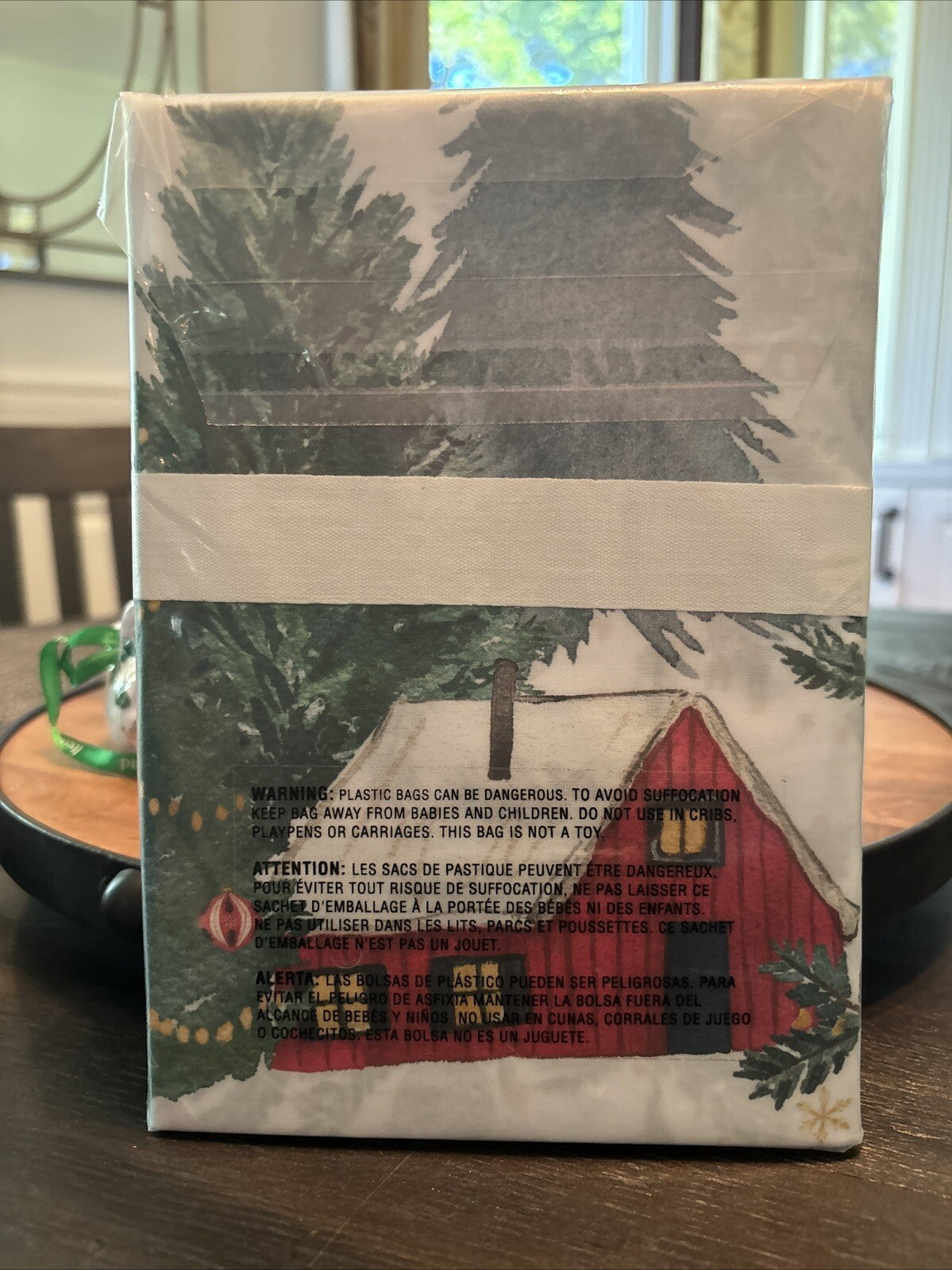 Pottery Barn holiday Christmas Country PILLOW SHAM Nostalgic gift party city .